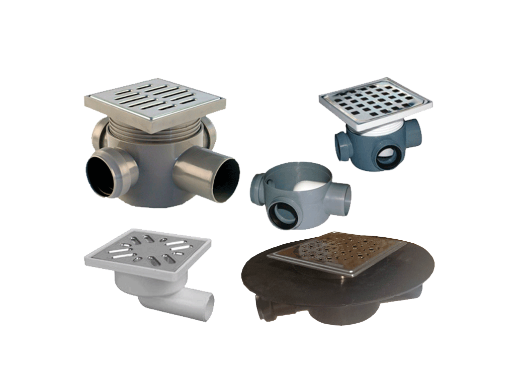 Trape (sifon) pentru baie cu ieșire orizontală