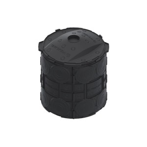 Дренажный, инфильтрационный колодец Dry Well D620 мм H710 мм пластиковый с крышкой и геоматериалом