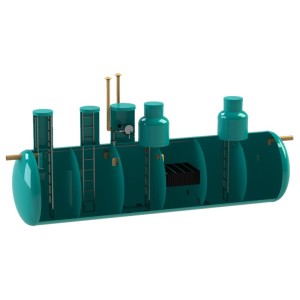 Станция биологической очистки сточных вод VODALAND Organic ProCAS-70, расход 70,0м3/сутки