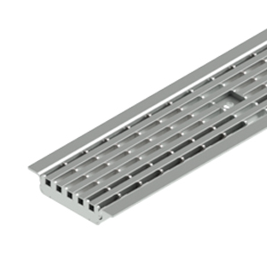 Gratar pluvial din otel zincat Basic DN100 incarcare pina la 3 tone (1000x136x22)