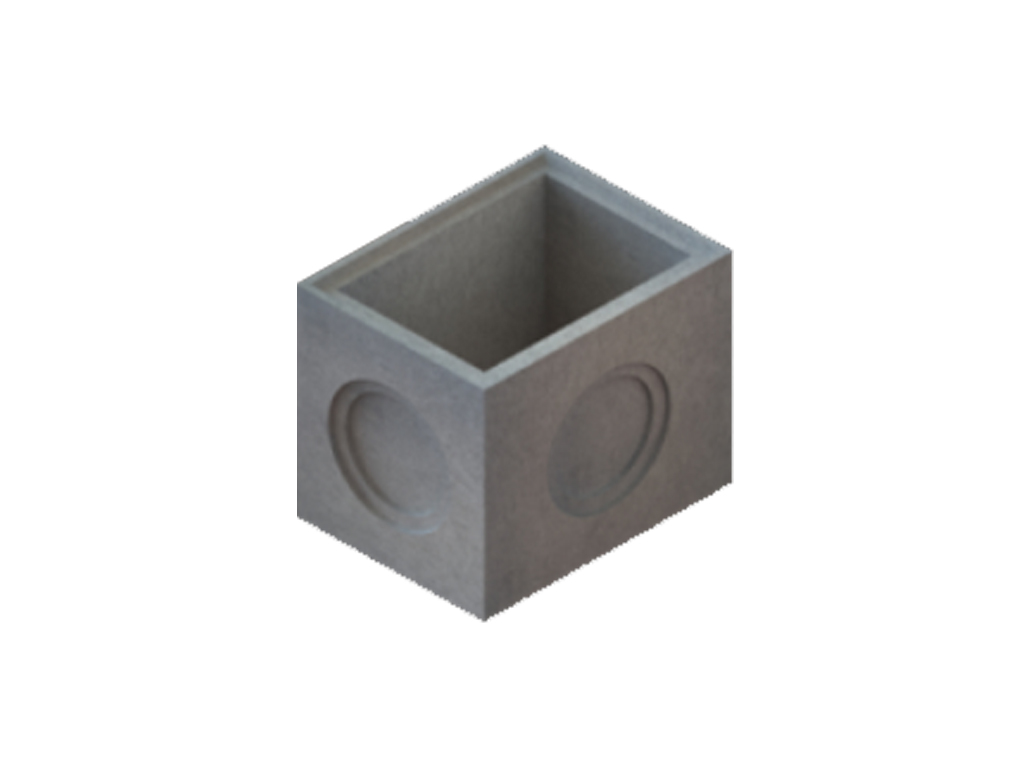 Дождеприемник фибробетонный MEGA DN300 нижняя часть