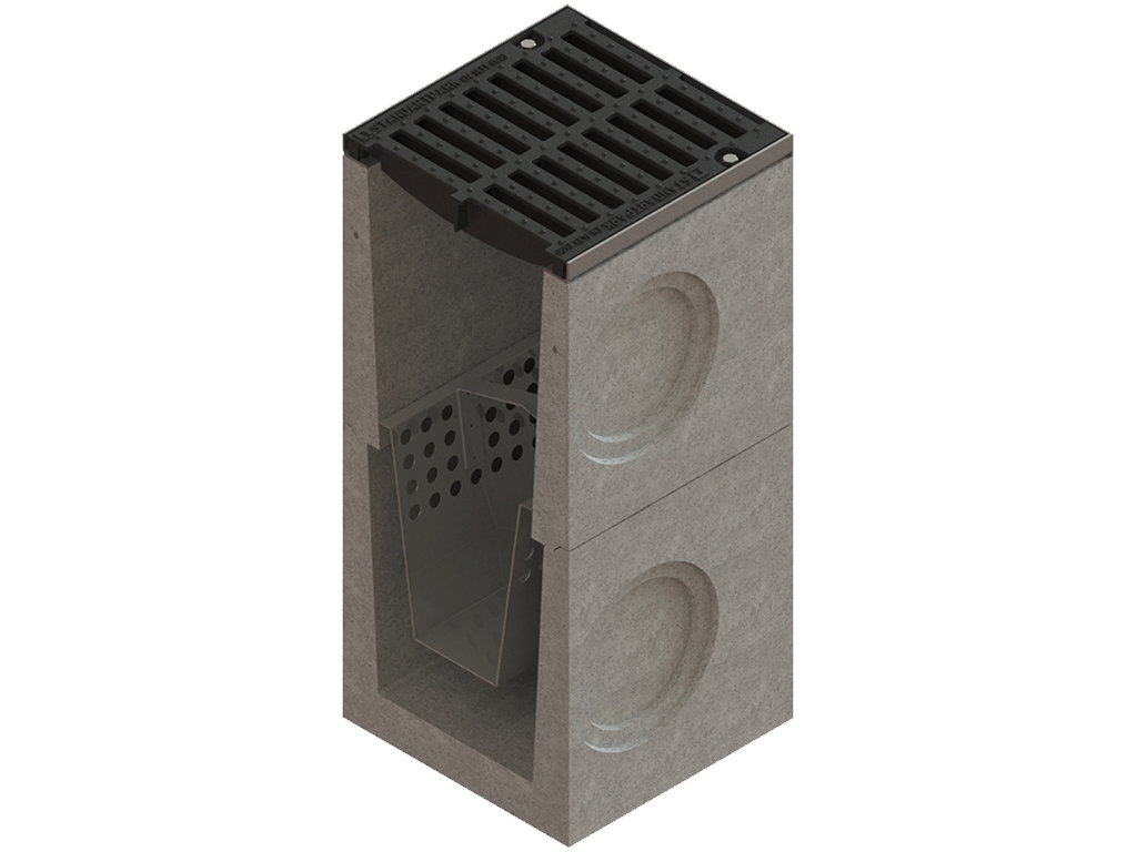 Дождеприемник фибробетонный MEGA DN300 нижняя часть