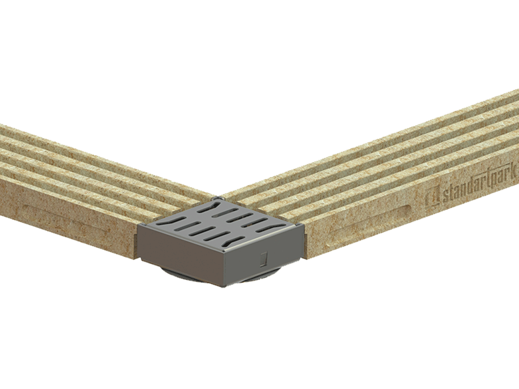 Поворотный модуль 150х150 из оцинкованной стали