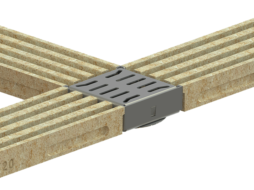 Поворотный модуль 150х150 из оцинкованной стали