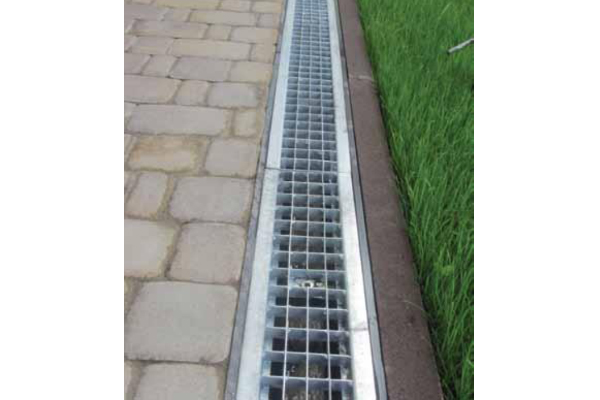 Gratar pluvial din otel zincat Basic DN100 incarcare pina la 3 tone (1000x136x22)