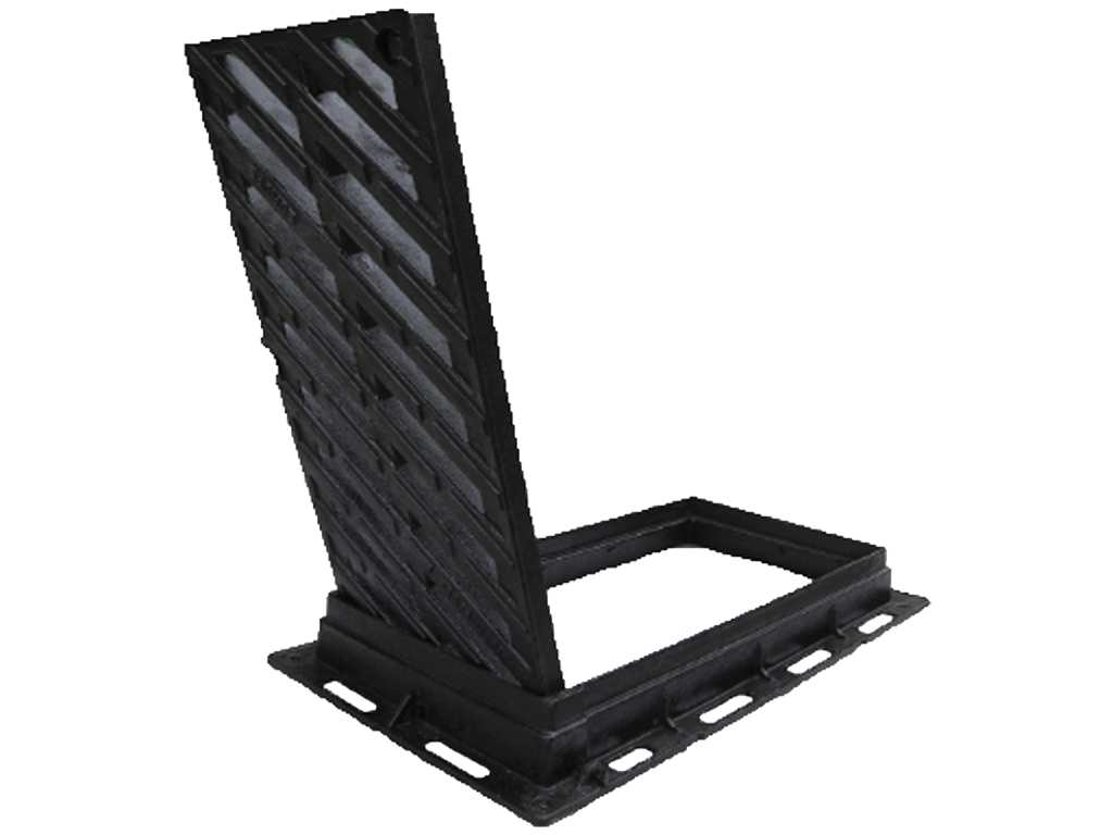 Grătar fontă cu ramă Europe, clasa de sarcini C250 (940x540x100 mm)