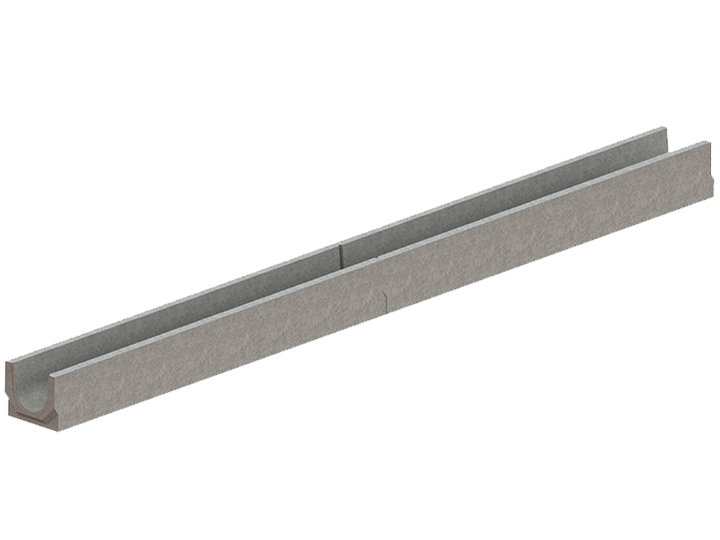 Rigola pluviala BetoMax Basic DN100 H125