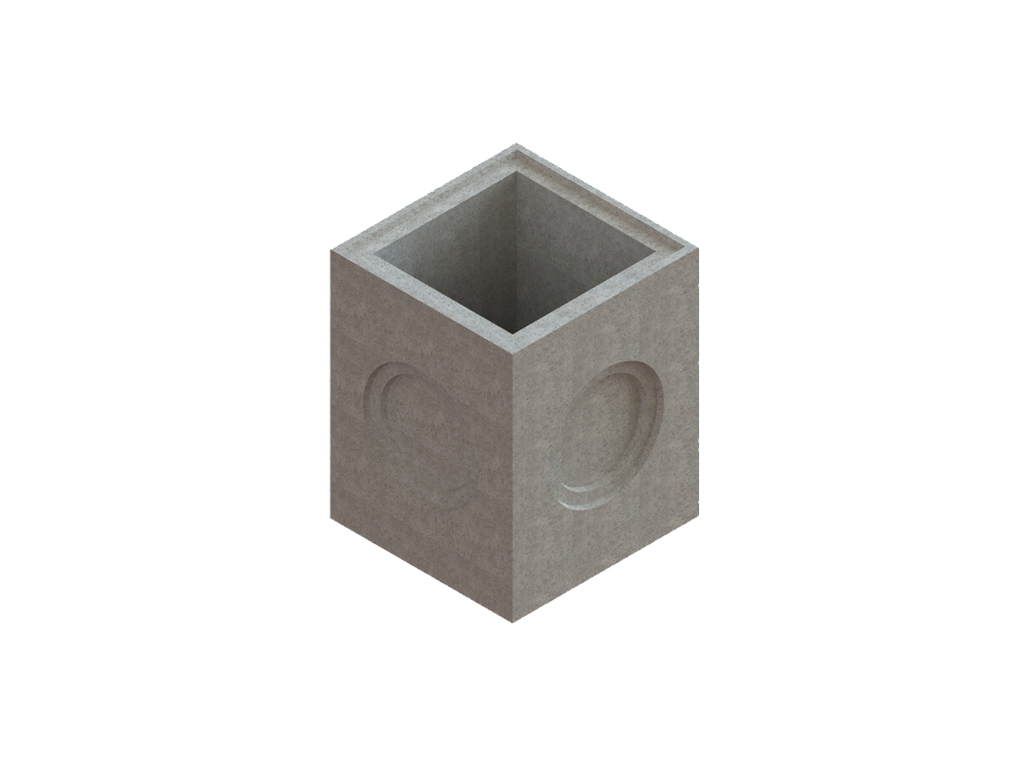 Дождеприемник фибробетонный MEGA DN400, (средняя часть)