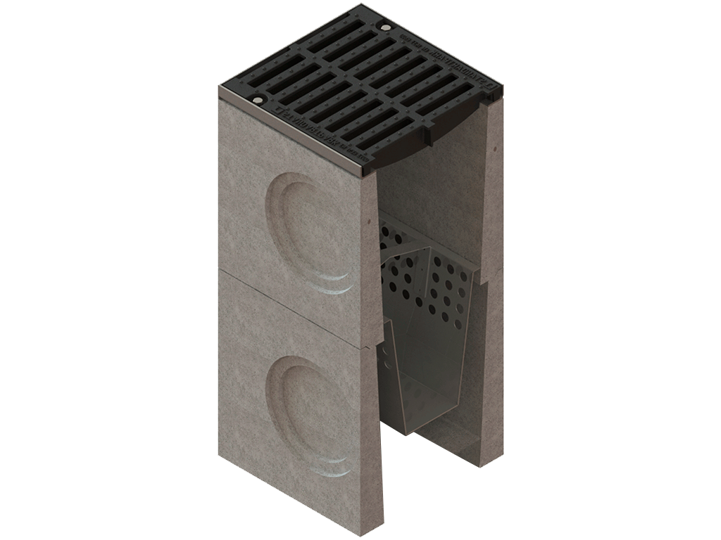 Дождеприемник фибробетонный MEGA DN400, (средняя часть)