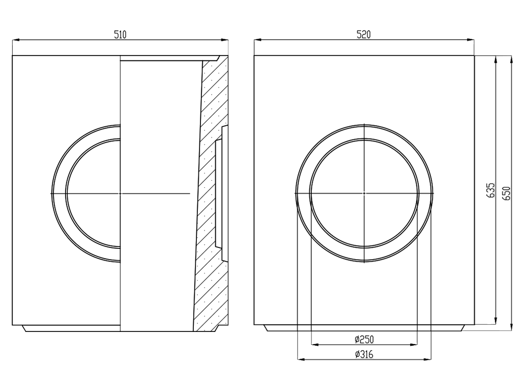 Дождеприемник фибробетонный MEGA DN400, (средняя часть)