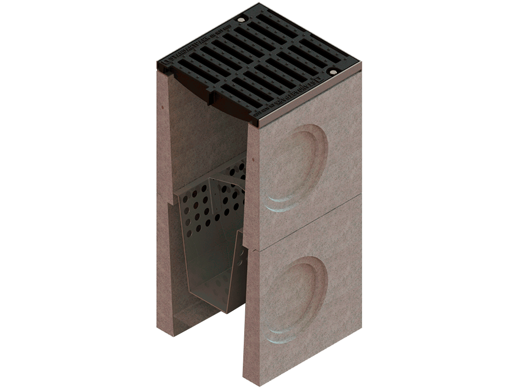 Дождеприемник фибробетонный MEGA DN500, (средняя часть)