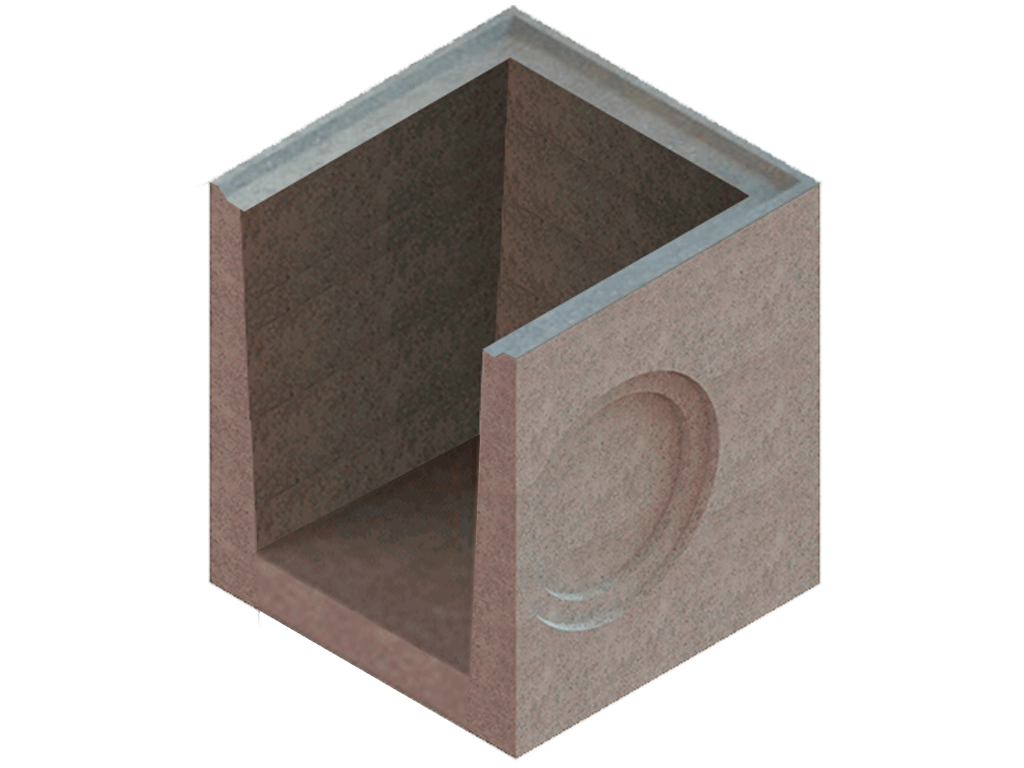 Дождеприемник фибробетонный MEGA DN500, (нижняя часть)