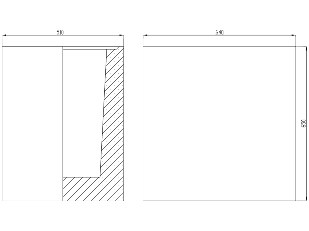 Дождеприемник фибробетонный MEGA DN500, (нижняя часть)
