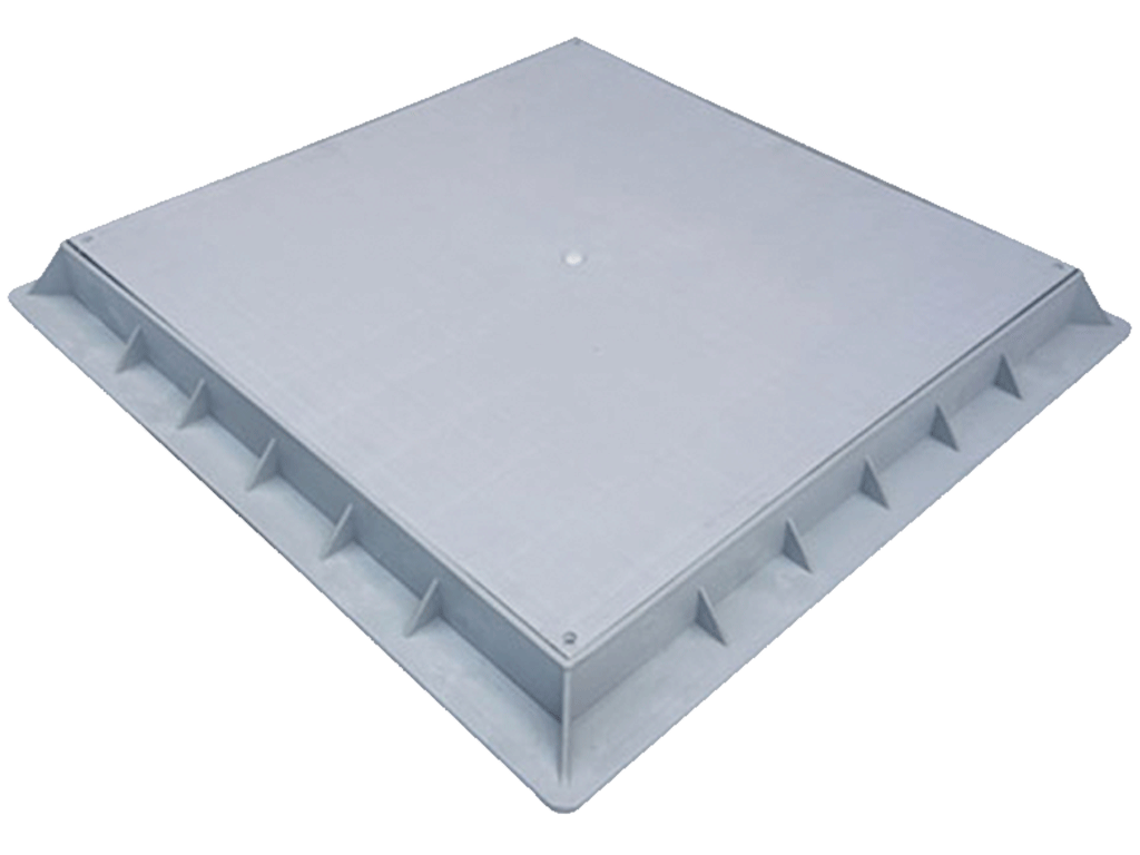 Крышка пластиковая PolyMax Basic для дождеприемника 545х545 А15 (530x530x52)