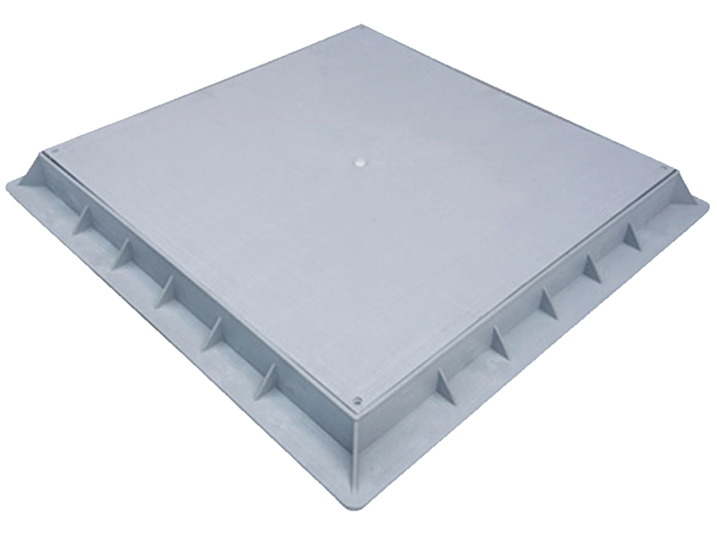 Рама пластиковая (618x618x50) для дождеприемника 545х545