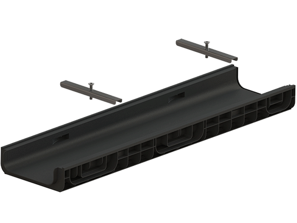 Крепление из оцинкованной стали для лотка и решетки Base DN200 (старая модель)