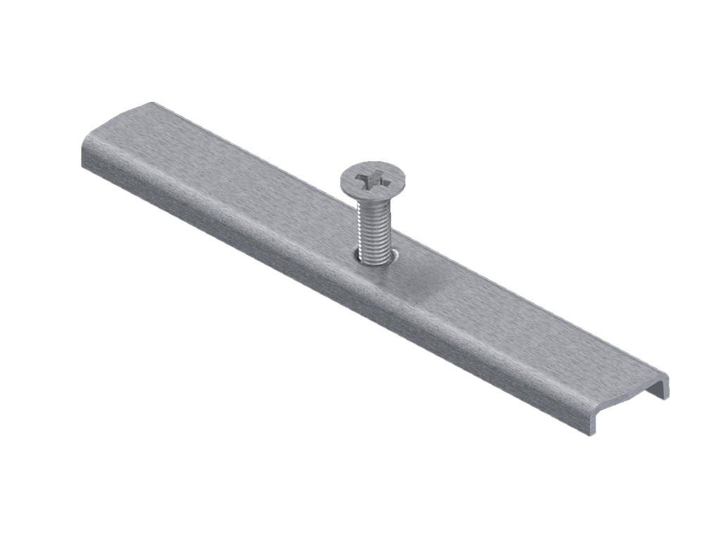 Крепёж из оцинкованной стали для водоотводных лотков BASE DN150