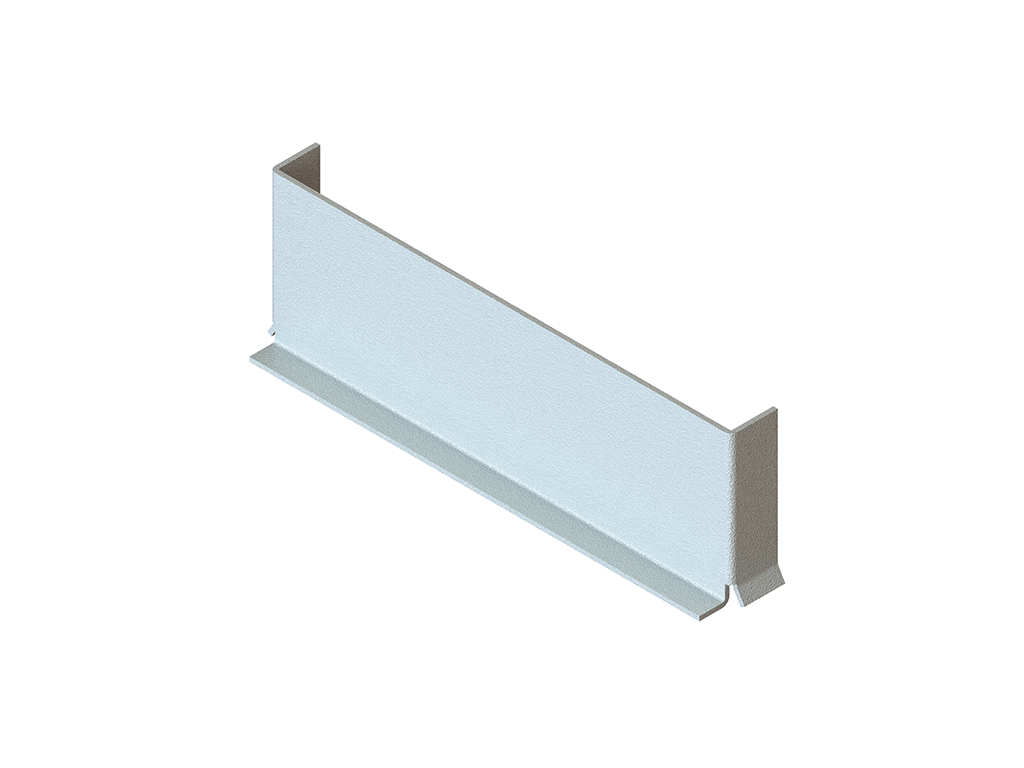 Заглушка из оцинкованной стали для лотка CompoMax Open Slot DN150