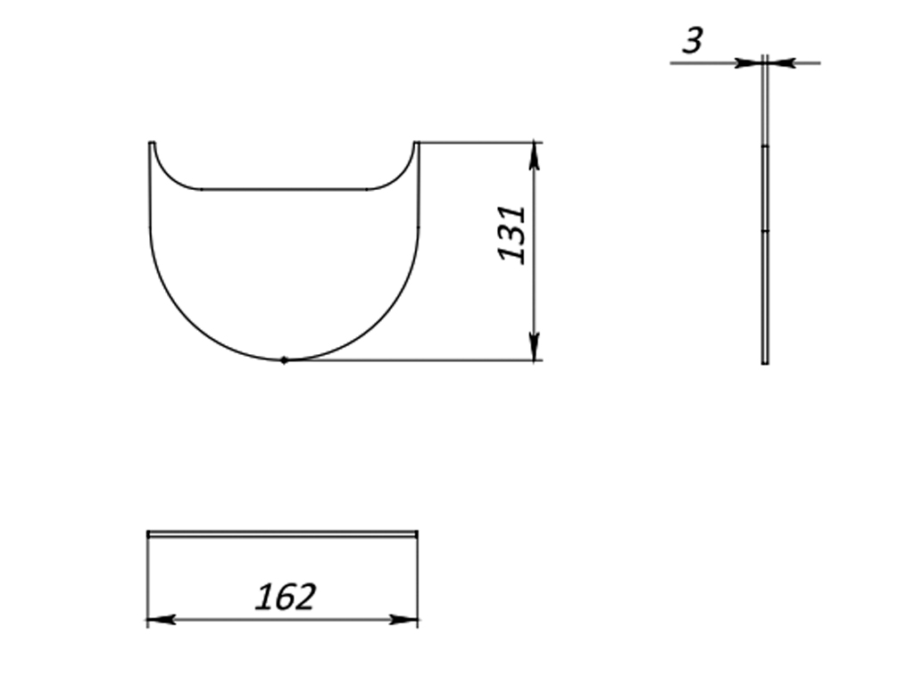 Element formare Cascadă pentru rigole din plastic Base DN150 H100>H200 mm