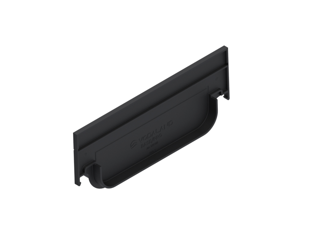 Заглушка пластиковая для лотков водоотводных BASE DN200 H100