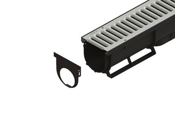 Заглушка пластиковая для лотка водоотводного Easy1 DN70