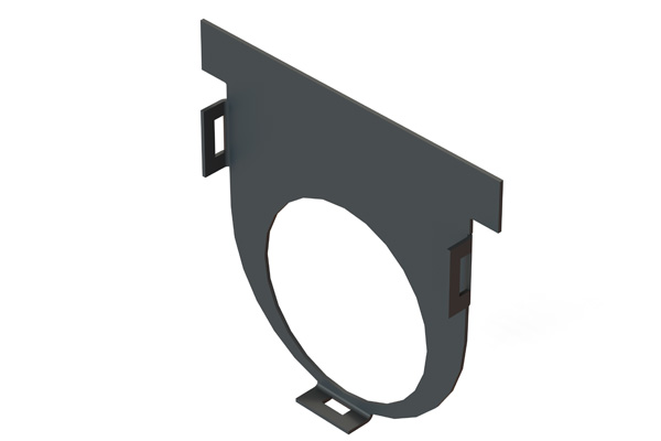 Заглушка пластиковая для лотка водоотводного Easy1 DN70