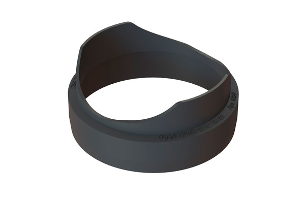 Патрубок Easy3, вертикальное подключение к трубе Д110мм из лотков Easy3 DN100