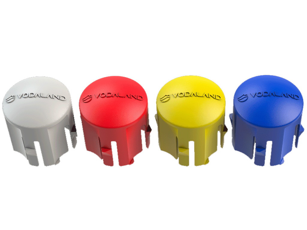 Marker, albastru, din polipropilenă, pentru pavela ecologica Easy Pave, set din 25 bucati.