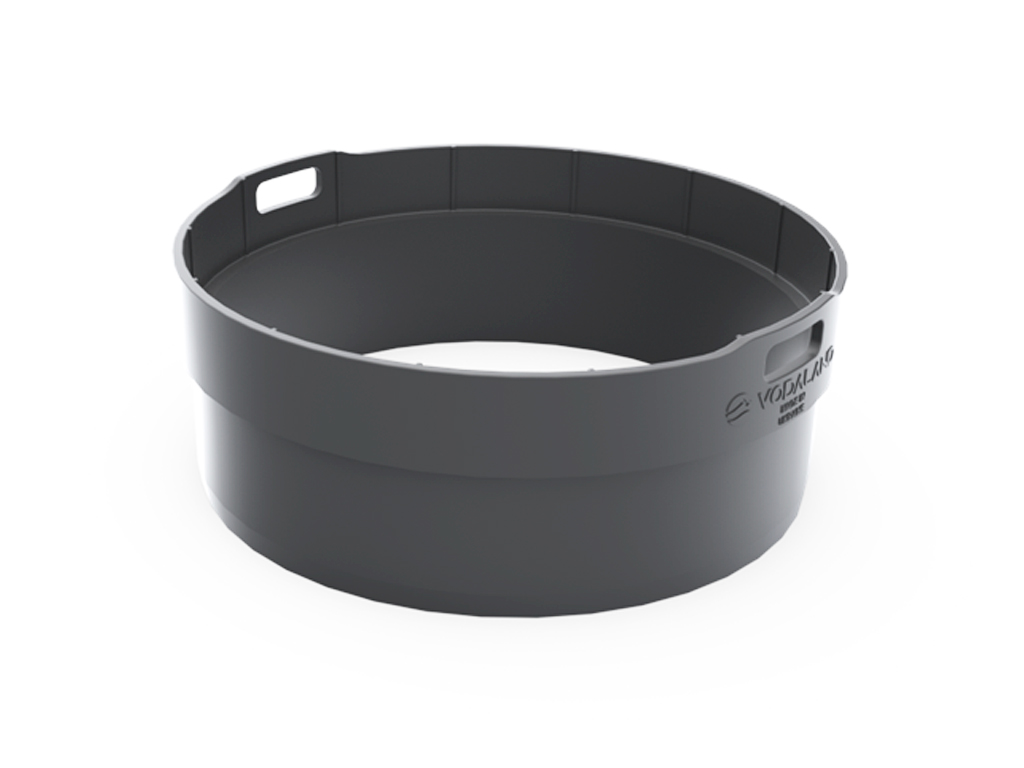 Adaptor prelungitor pentru conectare verticala la teava cu d=160 mm din rigole plastic Base DN150