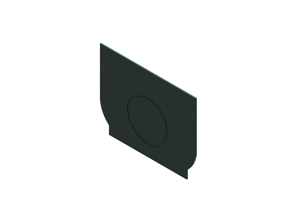 Заглушка к лотку водоотводному BASE DN200 H200мм