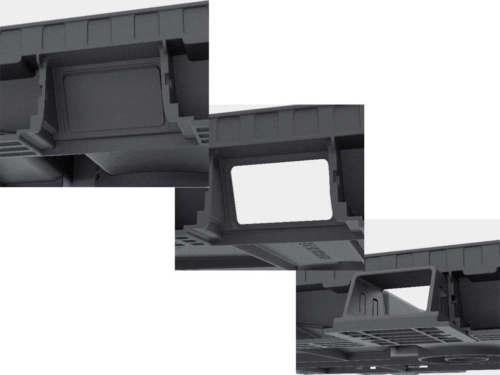 Inserție de preaplin pentru cuva din plastic Step la stergator de picioare