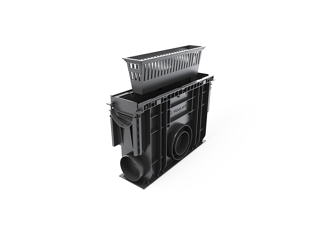 Пескоуловитель Base DN100 H350 с корзиной и 2 переходниками