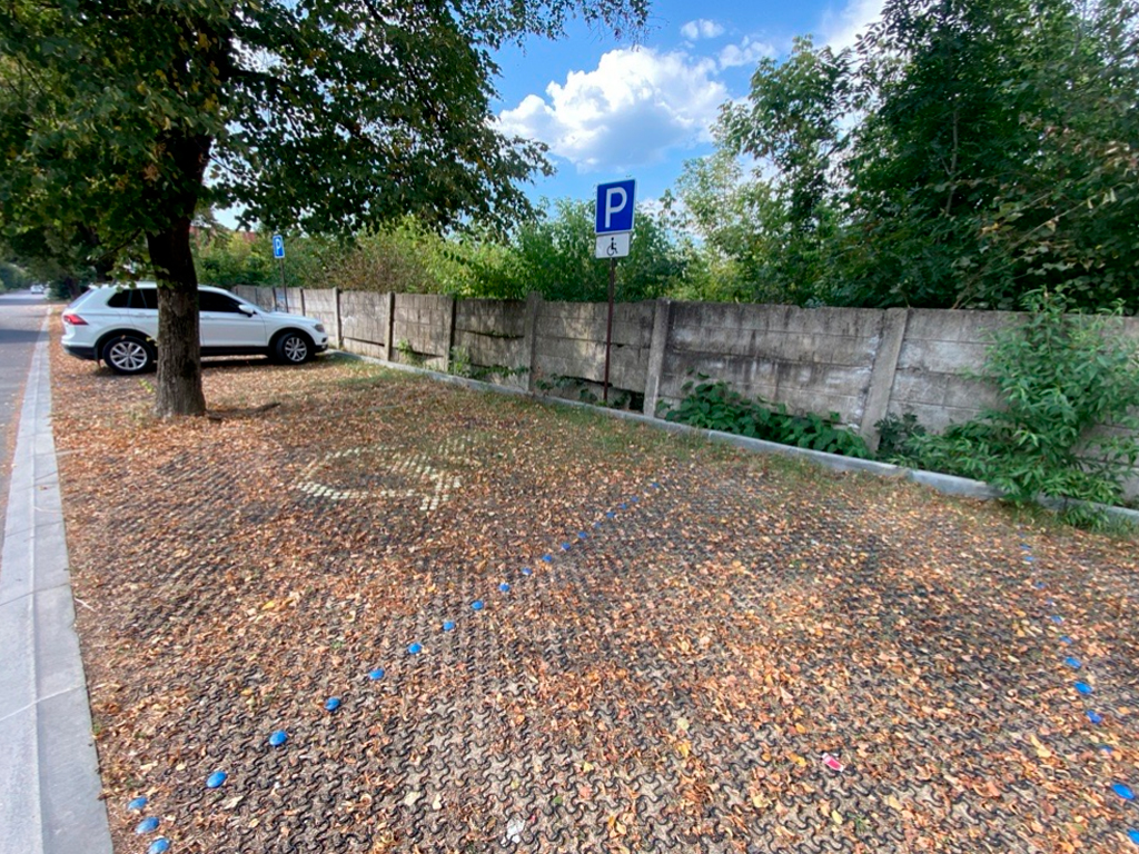 Pavelă ecologică EasyPave din plastic, negru (629x434xH=50 mm)