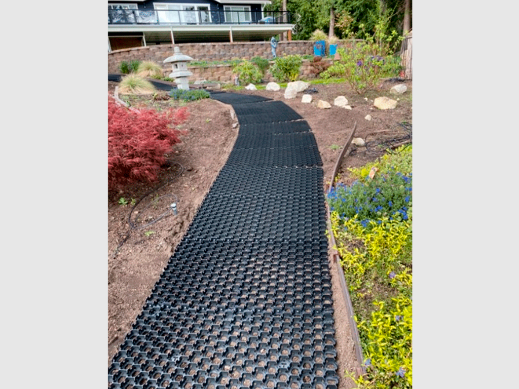 Pavelă ecologică HexPave din plastic, negru (579x505xH=30 mm)