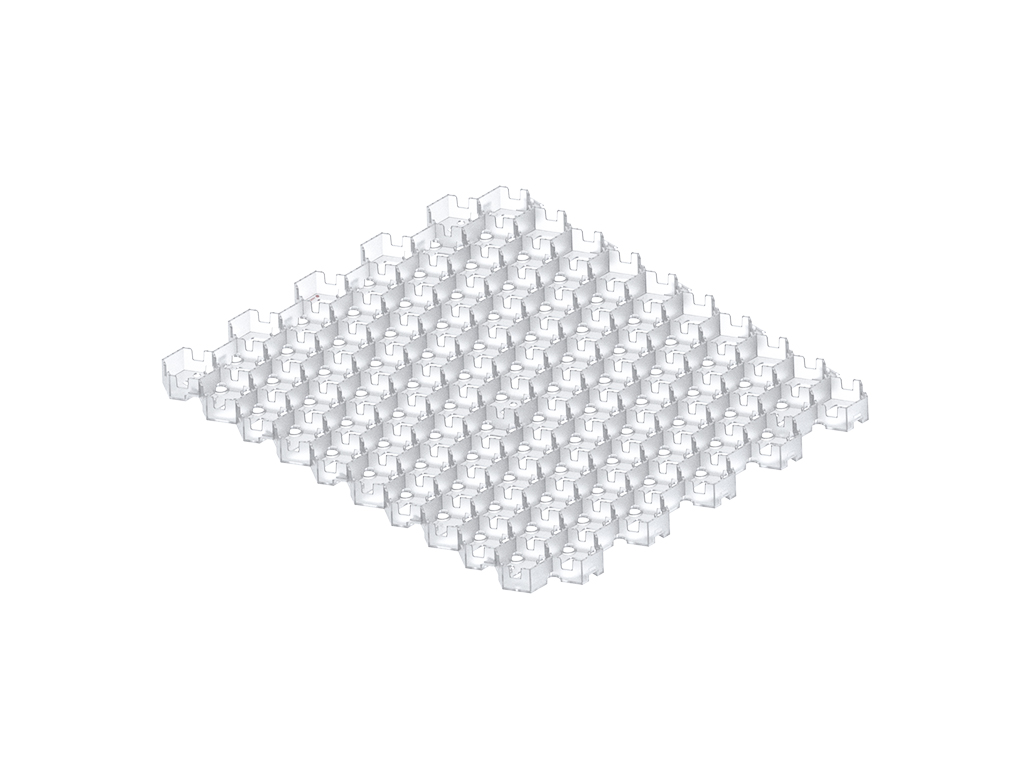 Pavelă ecologică HexPave din plastic, transparentă (579x505xH=30 mm)