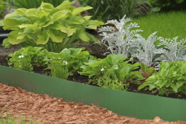 Bordură decorativă pentru grădină GARDEN LAWN, maro (9000х2х150)