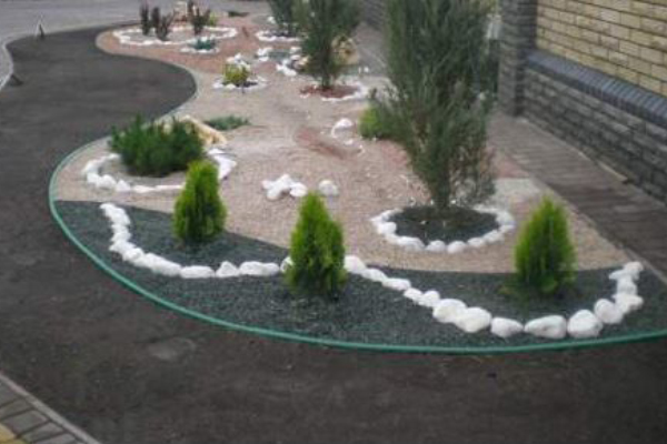 Бордюр садовый декоративный КАНТРИ ПРЕМИУМ, зеленый (10000х20х110)