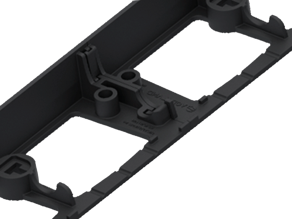 Bordură decorativă din plastic pentru pavaje și amenajare grădină (L=1000mm, H=78mm)