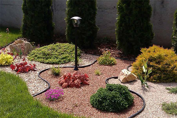 Bordură decorativă pentru grădină COUNTRY STANDARD, verde (9000х12х100)