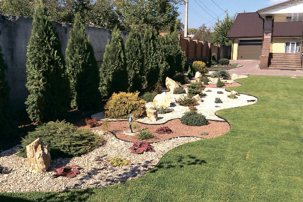 Bordură decorativă pentru grădină COUNTRY STANDARD, maro (9000х12х100)