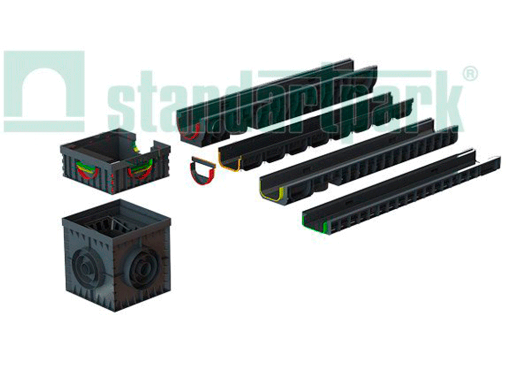Prelungitor din plastic PolyMax Basiс pentru camin 300x300 (300x300x120)