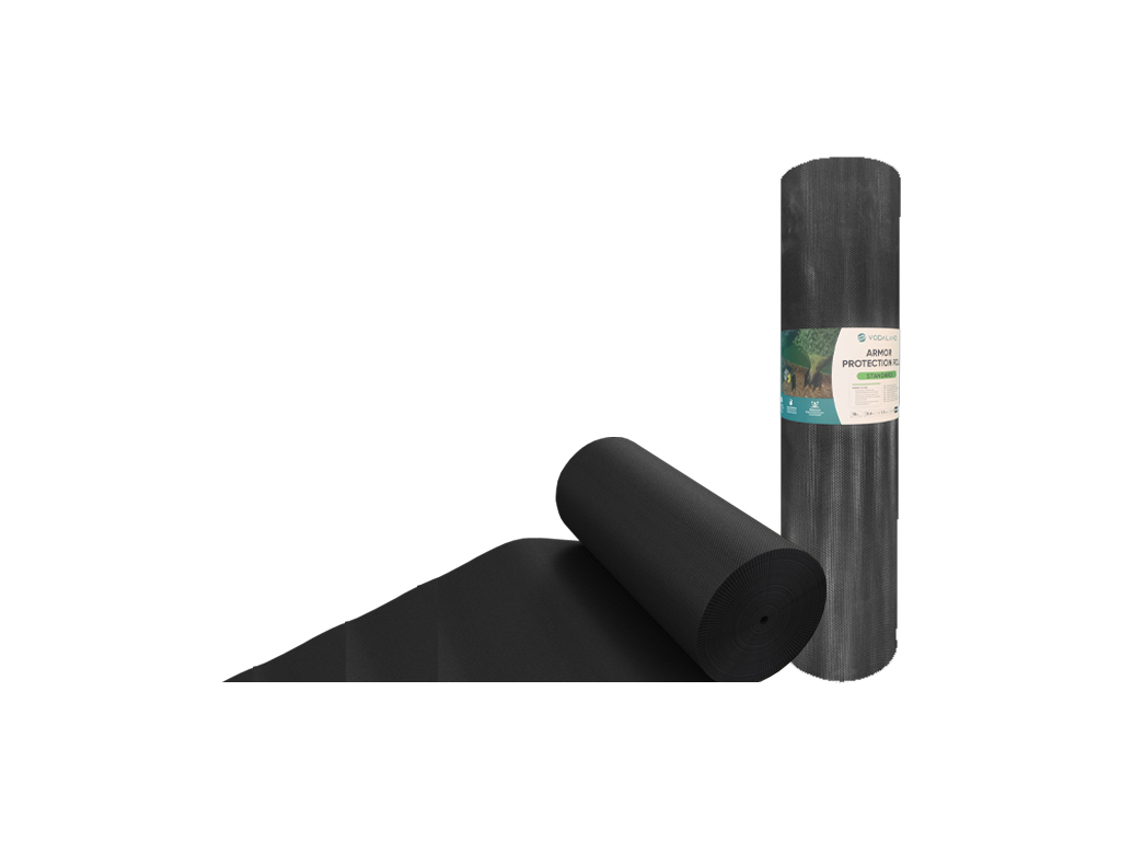 Aрмозащита (противокорневой барьер) в рулоне 1,2x10м (12м2), толщина 1,3мм черная, из полиэтилена