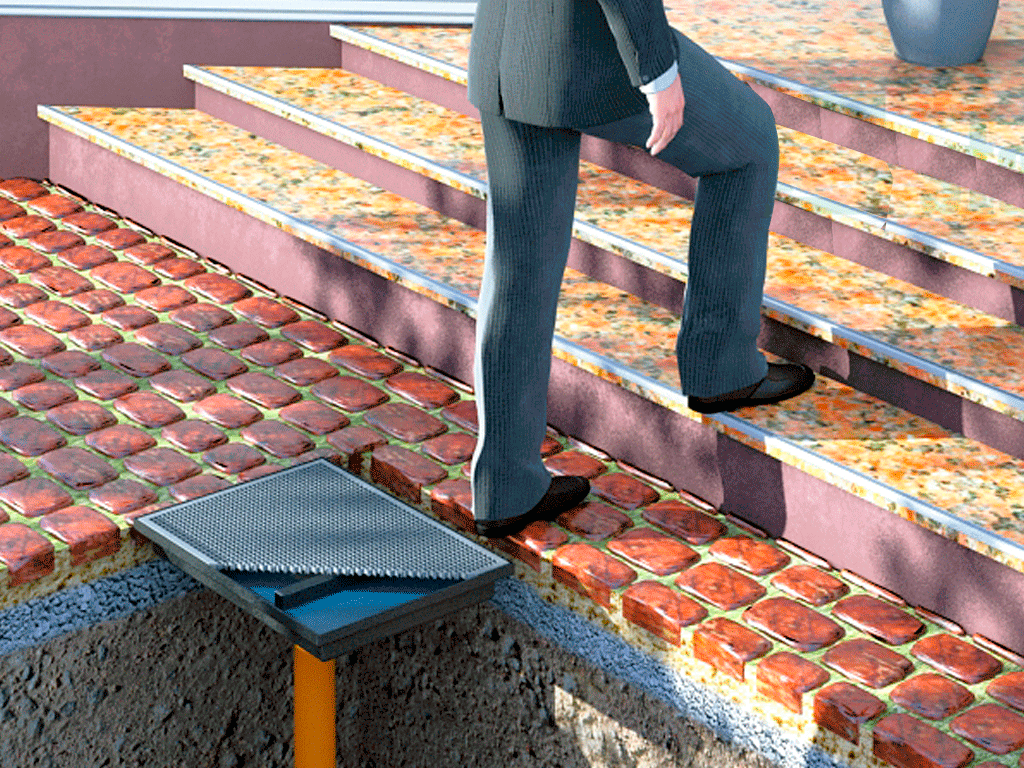 Cuva din plastic Step (600x400H70mm) pentru stergator de picioare