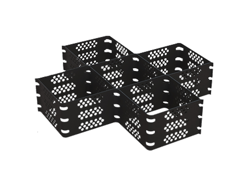 Geocelula TERRA 6000X2550 mm, H=150 mm, ochi 220x220 mm (19.5 kg/buc, S=15,3m2)