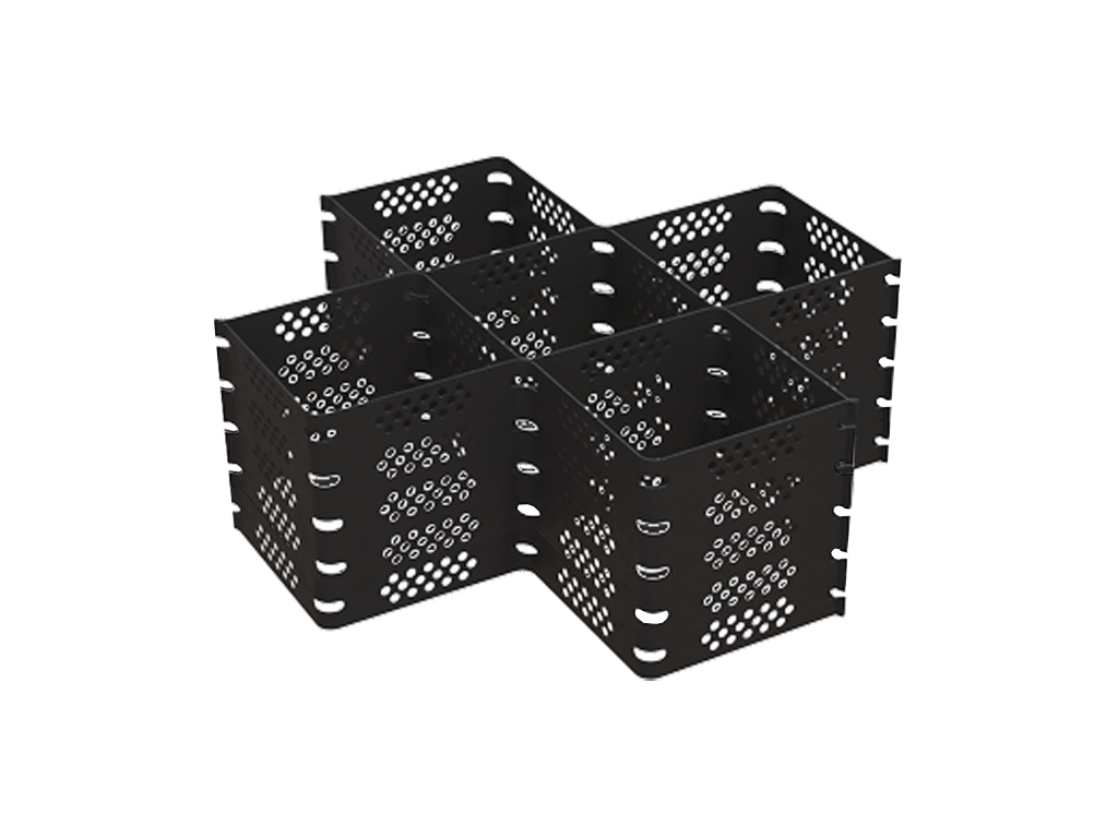 Георешетка TERRA 4943X2679мм, H=300мм, ячейка 160x160мм (43,0кг/модуль, S=13,2м2)