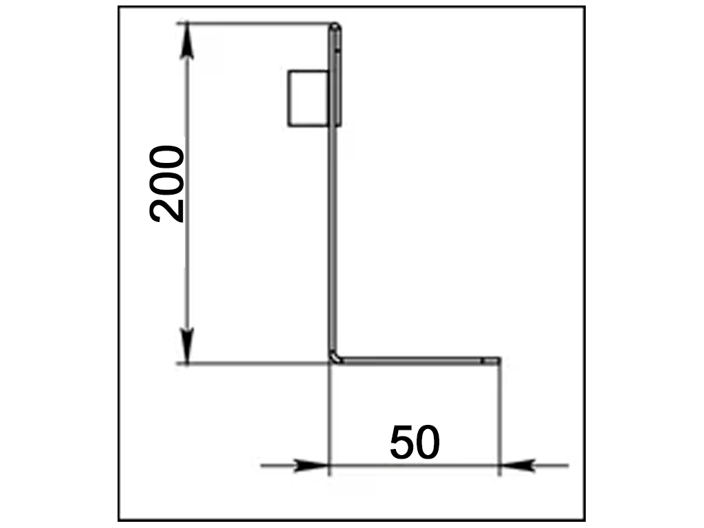 Bordura decorativa pentru pavaje si amenajare gradina STEEL EDGING (L=1000mm, H200mm)