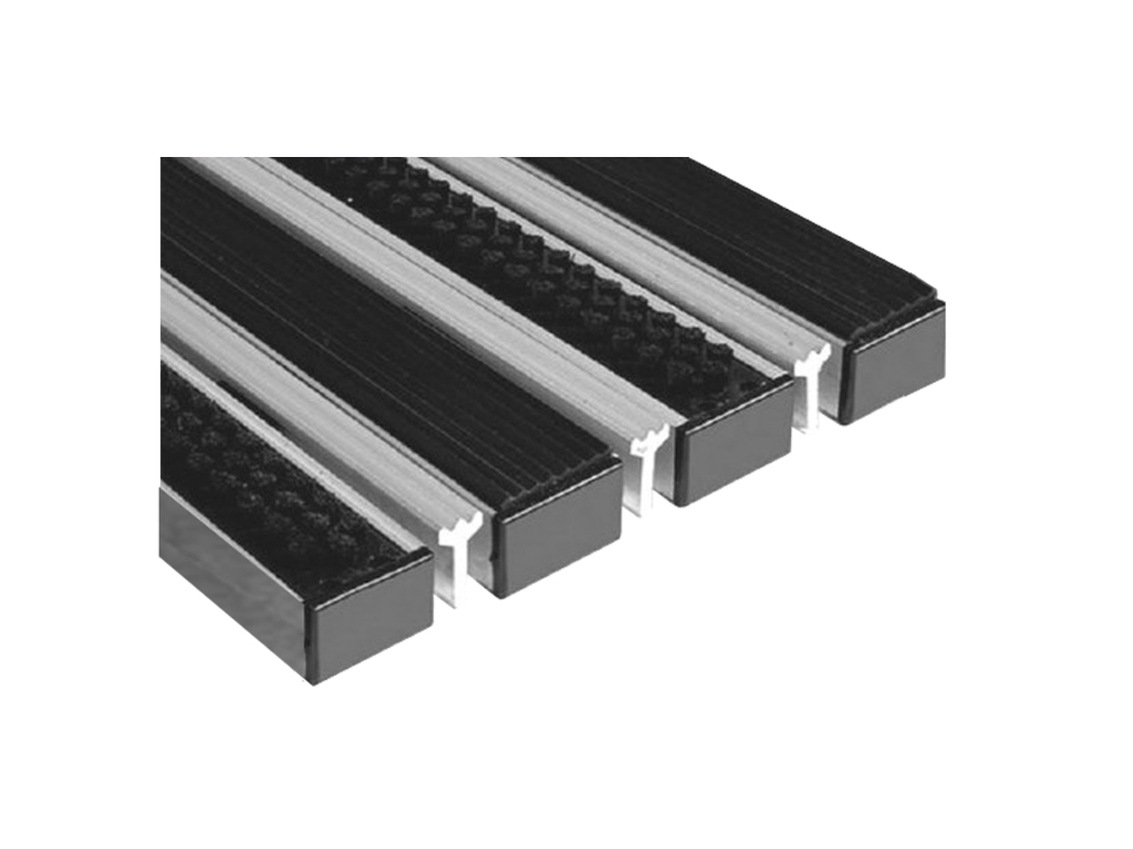 Придверная решетка СИТИ (ЩЁТКА+РЕЗИНА)