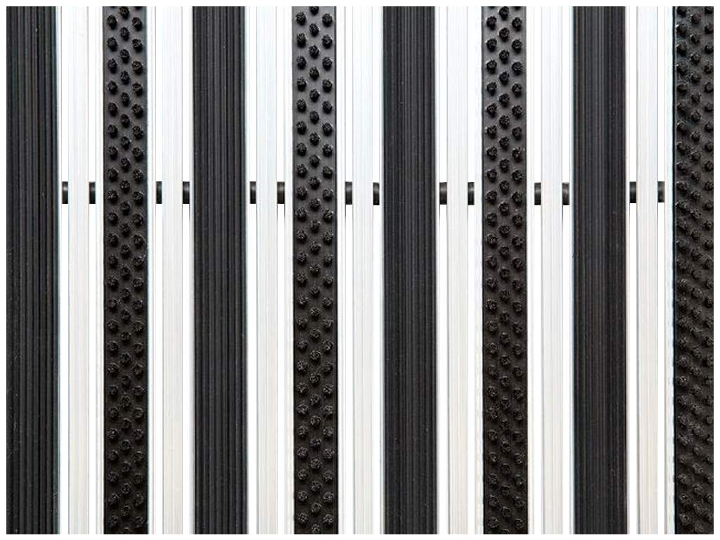 Придверная решетка СИТИ (ЩЁТКА+РЕЗИНА)