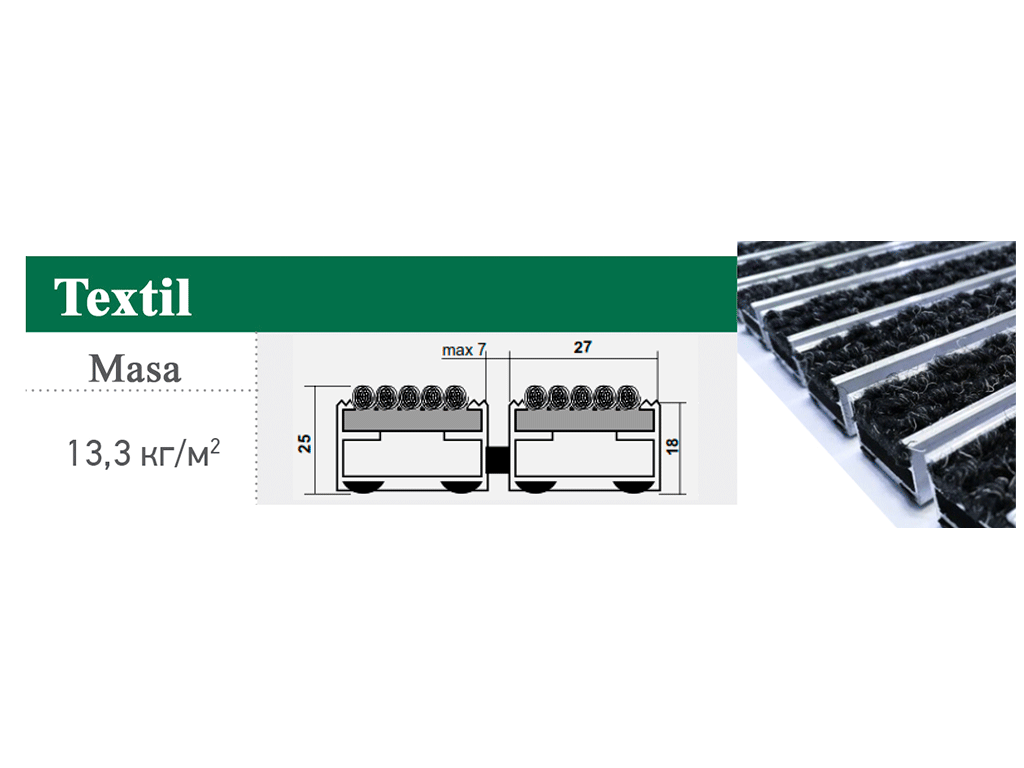 Stergator picioare CITY (TEXTIL)