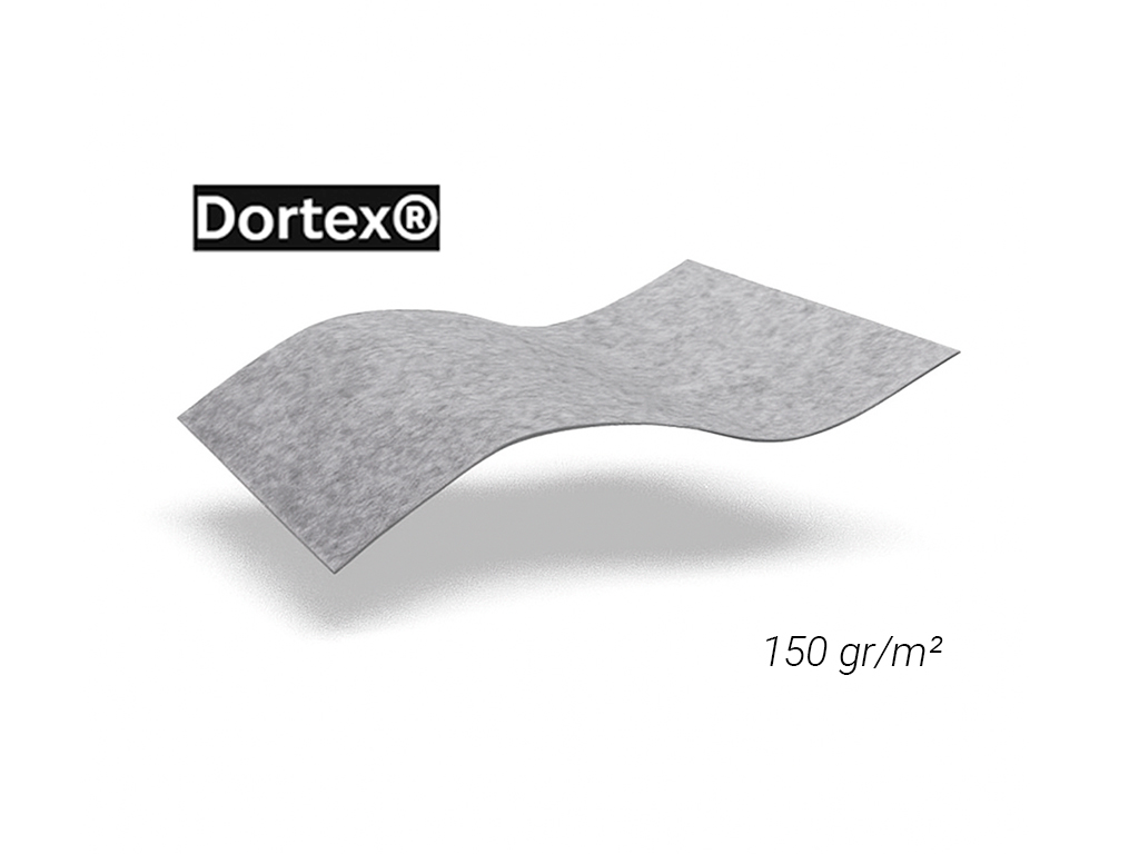 Geotextil nețesut Dortex, densitatea 150 gr/m2 (rolă 2x50m)
